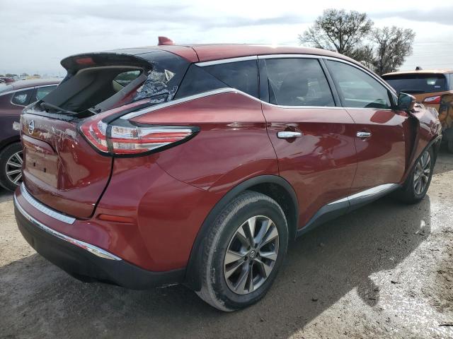 5N1AZ2MG3JN174044 - 2018 NISSAN MURANO S BURGUNDY photo 3