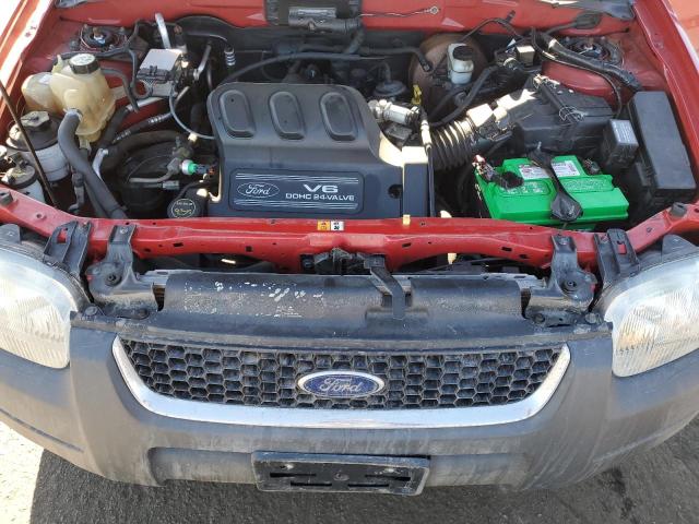 1FMYU04112KB54522 - 2002 FORD ESCAPE XLT RED photo 11