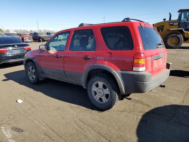 1FMYU04112KB54522 - 2002 FORD ESCAPE XLT RED photo 2