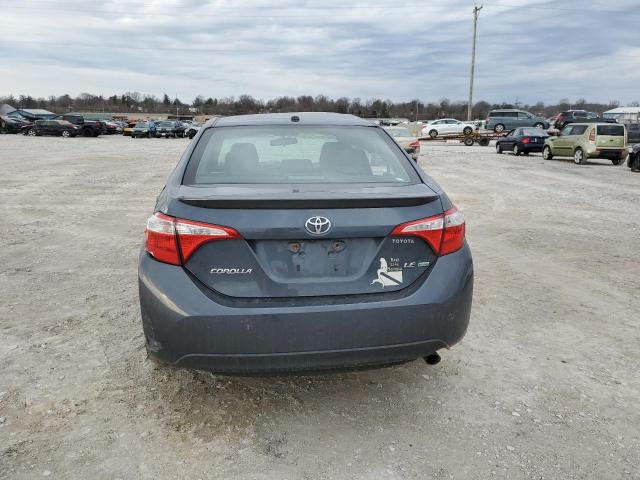 2T1BPRHE5EC059292 - 2014 TOYOTA COROLLA ECO GRAY photo 6