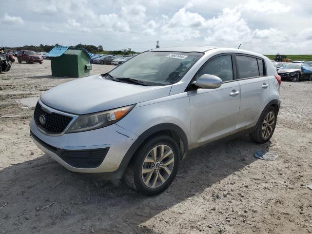 KNDPB3AC3E7557082 - 2014 KIA SPORTAGE BASE SILVER photo 1