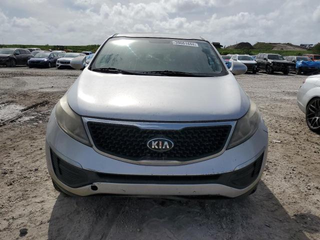 KNDPB3AC3E7557082 - 2014 KIA SPORTAGE BASE SILVER photo 5