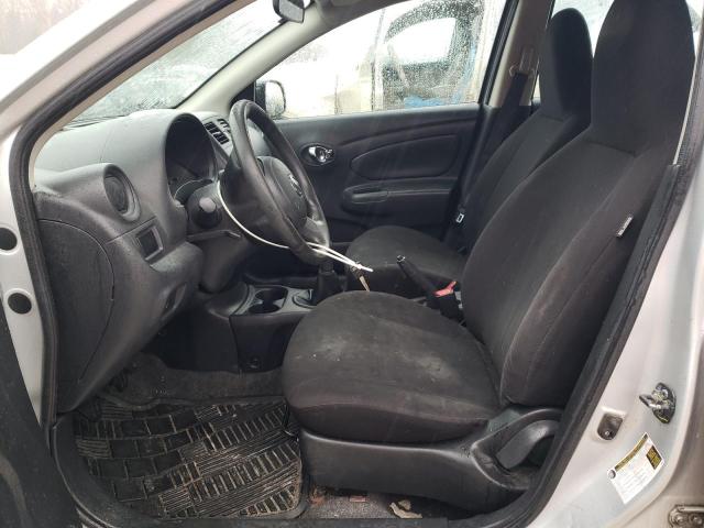 3N1CN7AP4EL849788 - 2014 NISSAN VERSA S SILVER photo 7