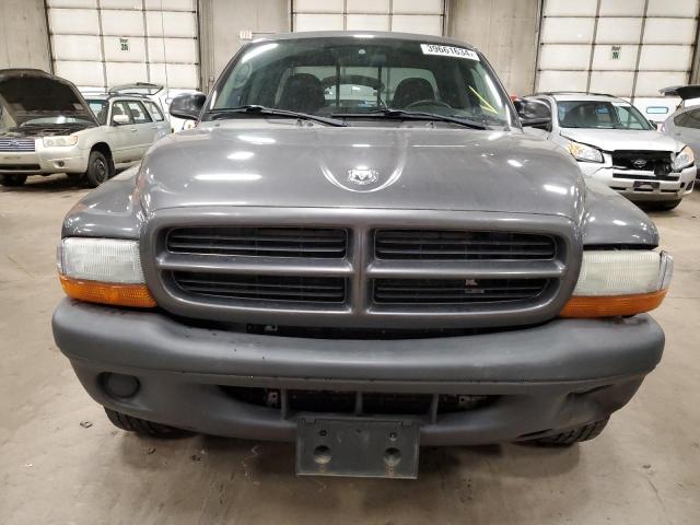 1D7HG12X43S248068 - 2003 DODGE DAKOTA SXT GRAY photo 5