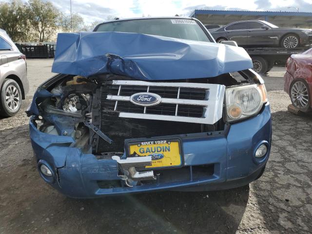 1FMCU03G19KD11654 - 2009 FORD ESCAPE XLT BLUE photo 5