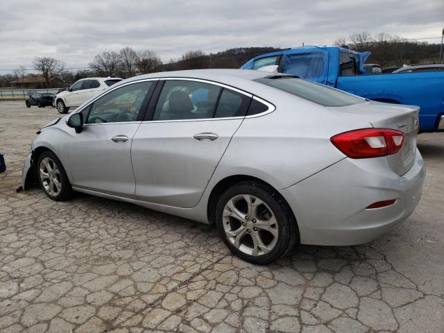 1G1BF5SMXH7146518 - 2017 CHEVROLET CRUZE PREMIER SILVER photo 2