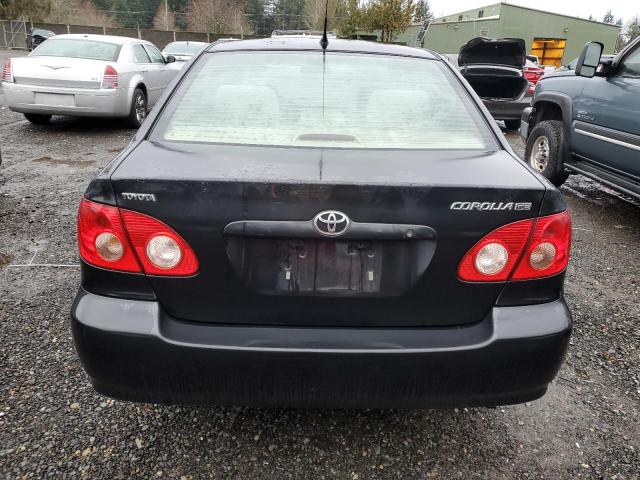 1NXBR32E76Z583785 - 2006 TOYOTA COROLLA CE BLACK photo 6