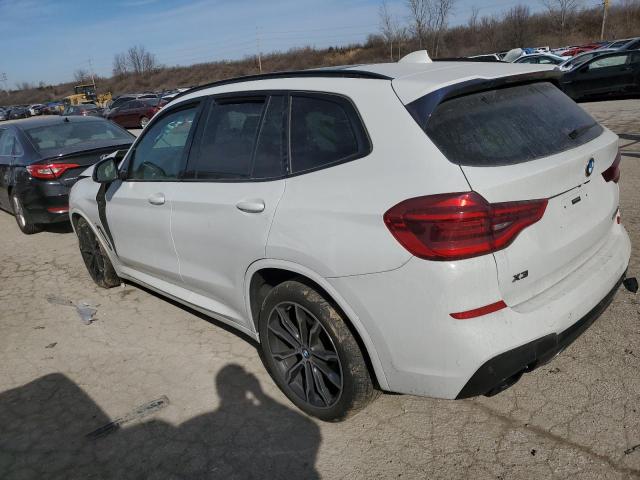 5UXTY9C01LLE59712 - 2020 BMW X3 XDRIVEM40I WHITE photo 2