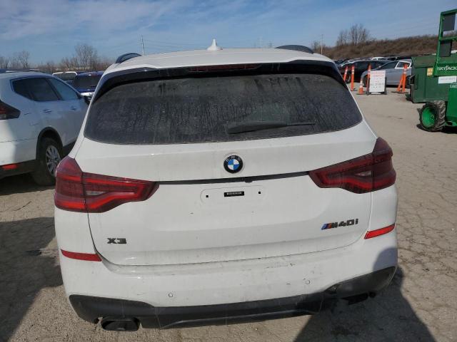 5UXTY9C01LLE59712 - 2020 BMW X3 XDRIVEM40I WHITE photo 6