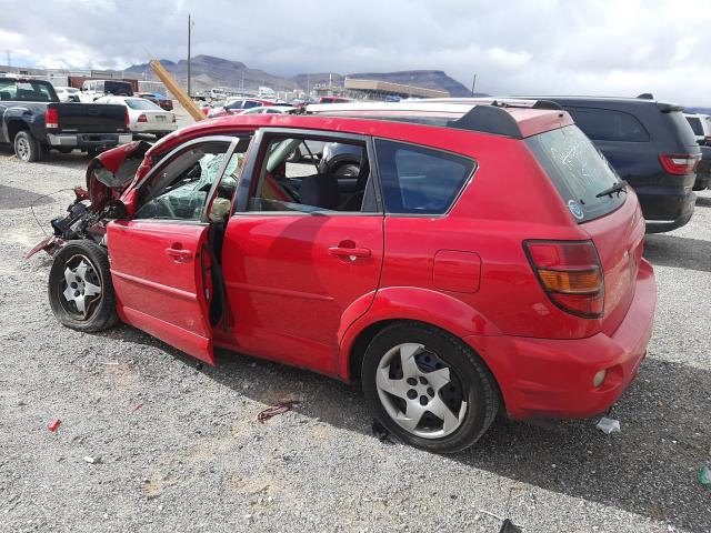 5Y2SL63875Z415436 - 2005 PONTIAC VIBE RED photo 2