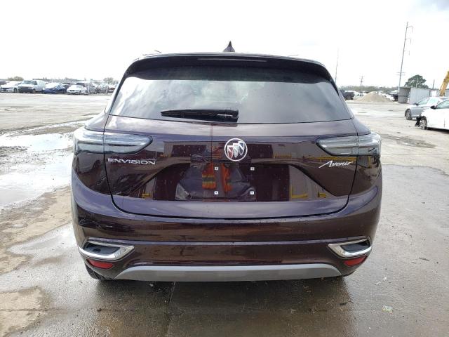 LRBFZRR47ND021162 - 2022 BUICK ENVISION AVENIR PURPLE photo 6