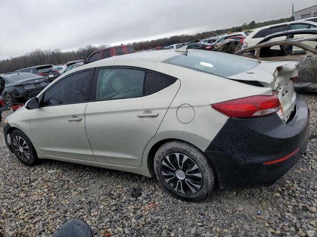 KMHD74LF6HU095538 - 2017 HYUNDAI ELANTRA SE CREAM photo 2