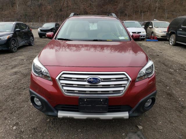 4S4BSANC2G3288426 - 2016 SUBARU OUTBACK 2.5I LIMITED RED photo 5