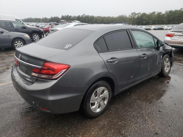 19XFB2F51DE283914 - 2013 HONDA CIVIC LX GRAY photo 3