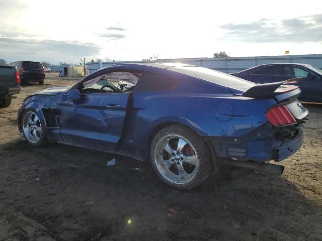 1FA6P8TH7H5266772 - 2017 FORD MUSTANG BLUE photo 2