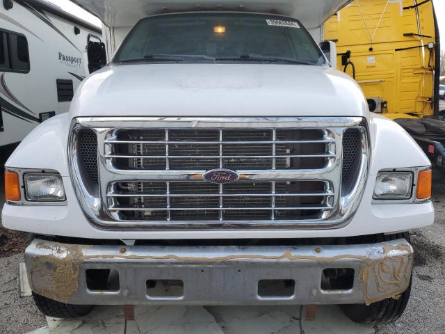 3FDXF75753MB04055 - 2003 FORD F750 SUPER DUTY WHITE photo 5