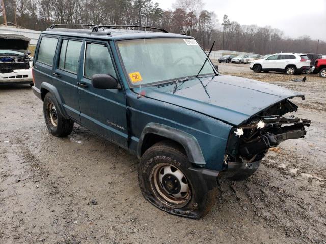 1J4FJ28S0WL263857 - 1998 JEEP CHEROKEE SE GREEN photo 4