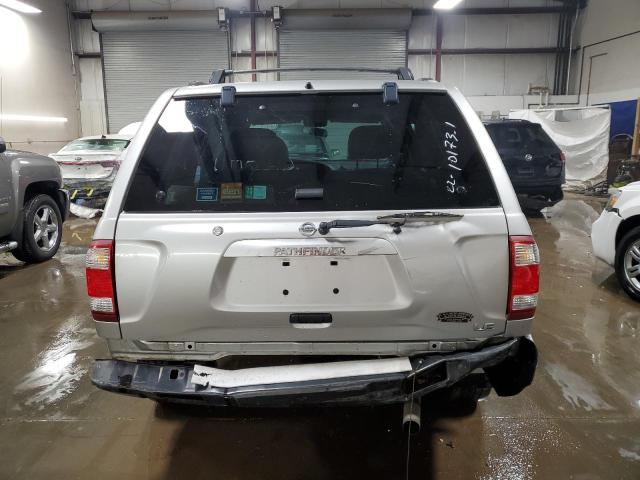 JN8DR09Y94W902511 - 2004 NISSAN PATHFINDER LE SILVER photo 6
