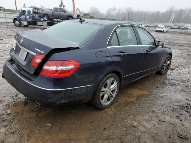 WDDHF8HB2BA432503 - 2011 MERCEDES-BENZ E 350 4MATIC BLUE photo 3