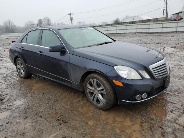 WDDHF8HB2BA432503 - 2011 MERCEDES-BENZ E 350 4MATIC BLUE photo 4