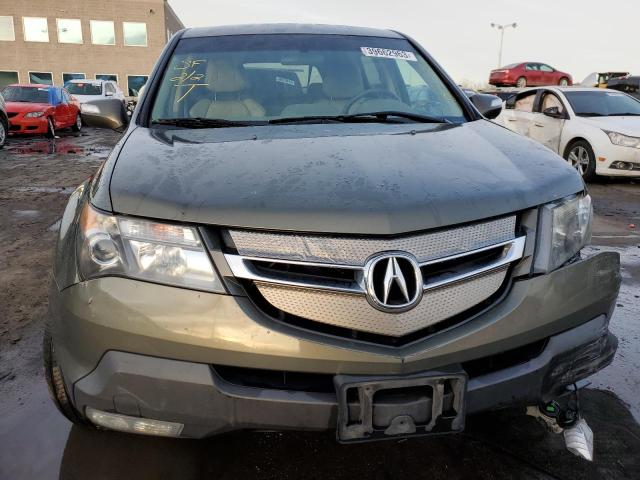 2HNYD28337H538421 - 2007 ACURA MDX TECHNOLOGY GREEN photo 5