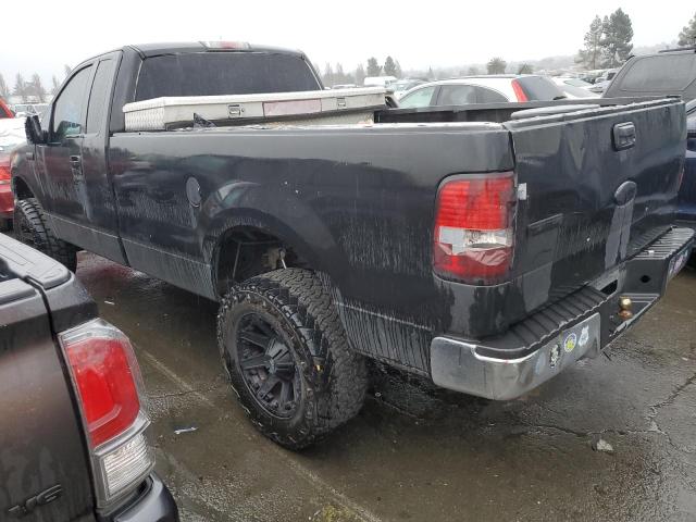 1FTRF14W97NA68708 - 2007 FORD F-150 BLACK photo 2