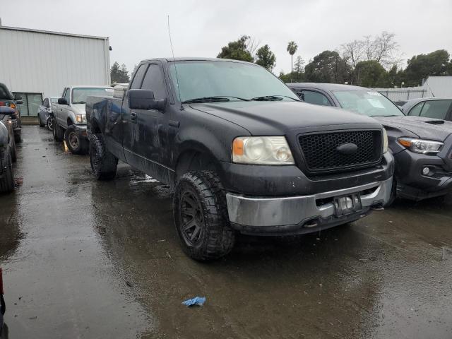 1FTRF14W97NA68708 - 2007 FORD F-150 BLACK photo 4