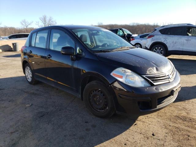 3N1BC1CPXBL516115 - 2011 NISSAN VERSA S BLACK photo 4