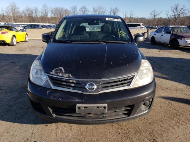 3N1BC1CPXBL516115 - 2011 NISSAN VERSA S BLACK photo 5