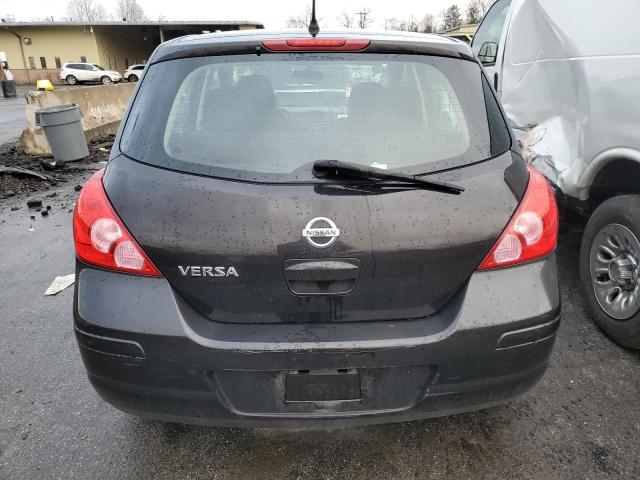 3N1BC1CPXBL516115 - 2011 NISSAN VERSA S BLACK photo 6