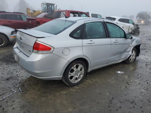 1FAHP35N98W222717 - 2008 FORD FOCUS SE SILVER photo 3