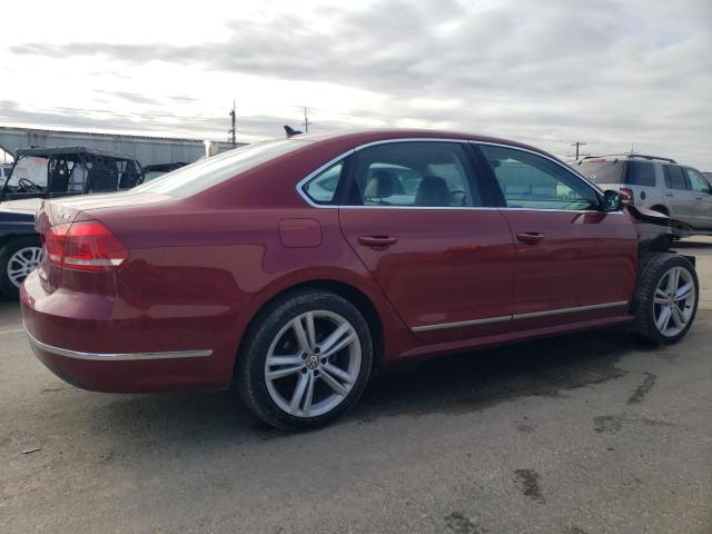 1VWBS7A34FC033172 - 2015 VOLKSWAGEN PASSAT SE RED photo 3