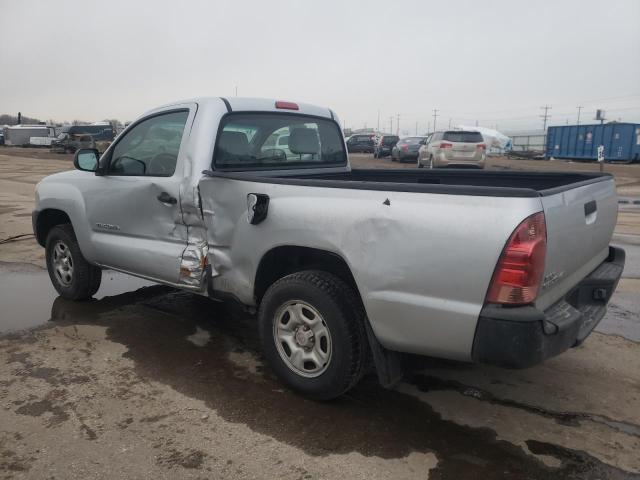 5TENX22N67Z439428 - 2007 TOYOTA TACOMA SILVER photo 2