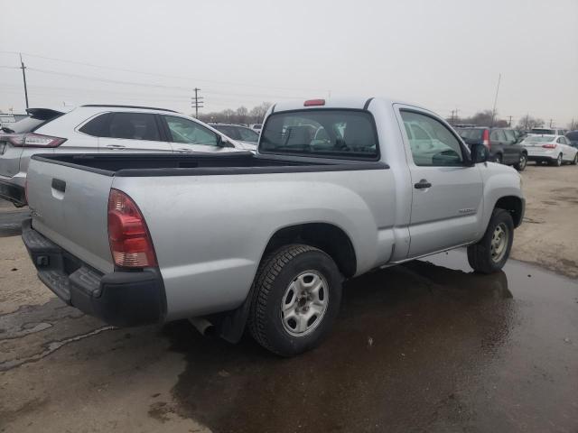 5TENX22N67Z439428 - 2007 TOYOTA TACOMA SILVER photo 3