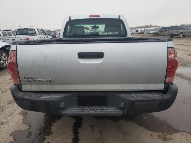 5TENX22N67Z439428 - 2007 TOYOTA TACOMA SILVER photo 6