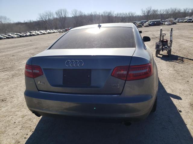 WAUKGBFB4AN053259 - 2010 AUDI A6 PRESTIGE ნაცრისფერი ფოტო 6