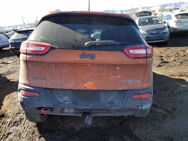 1C4PJMBSXFW710143 - 2015 JEEP CHEROKEE TRAILHAWK 橙色 照片 6