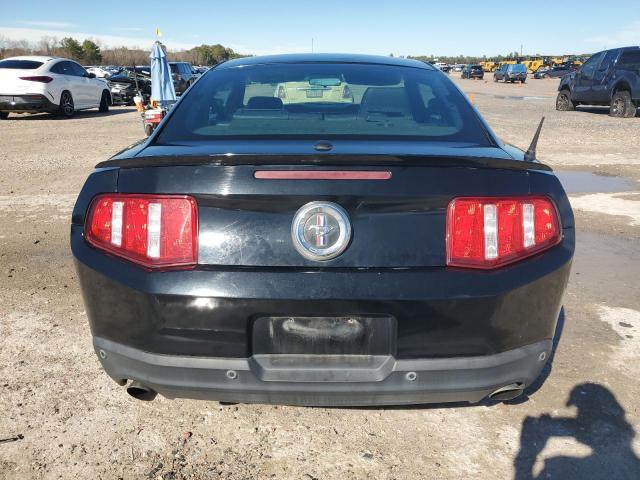 1ZVBP8AM6C5263358 - 2012 FORD MUSTANG BLACK photo 6