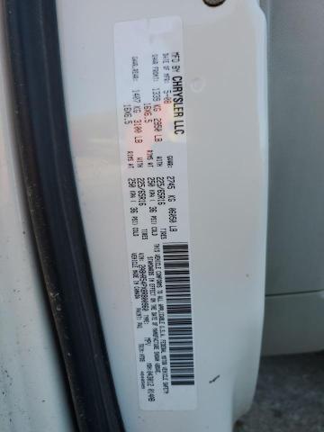 2A8HR54PX8R800960 - 2008 CHRYSLER TOWN & COU TOURING თეთრი ფოტო 14