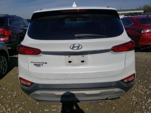 5NMS33AD0KH020562 - 2019 HYUNDAI SANTA FE SEL Սպիտակ լուսանկար 6