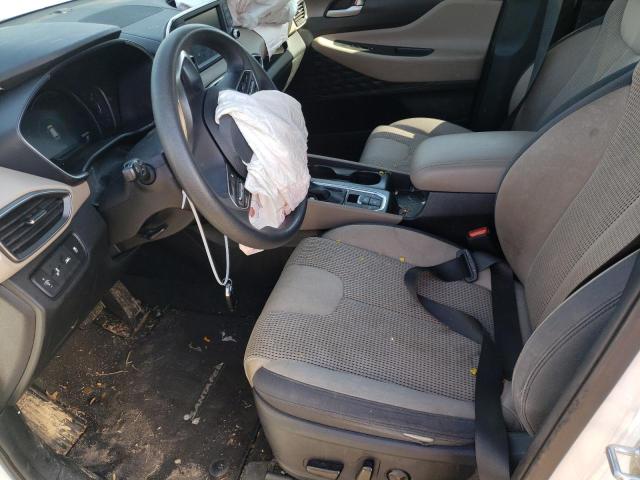 5NMS33AD0KH020562 - 2019 HYUNDAI SANTA FE SEL Սպիտակ լուսանկար 7