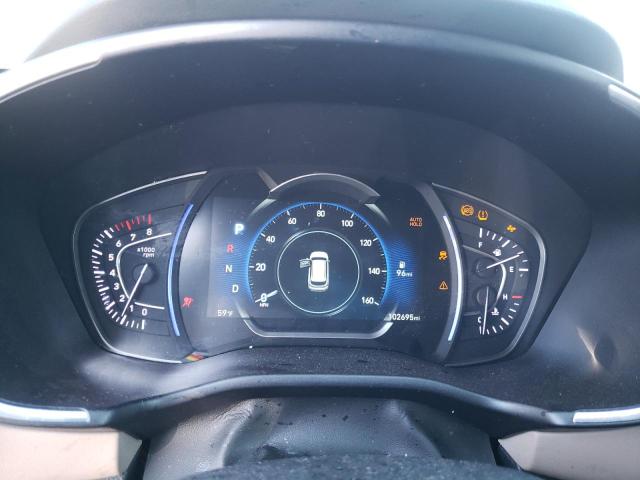 5NMS33AD0KH020562 - 2019 HYUNDAI SANTA FE SEL Սպիտակ լուսանկար 9