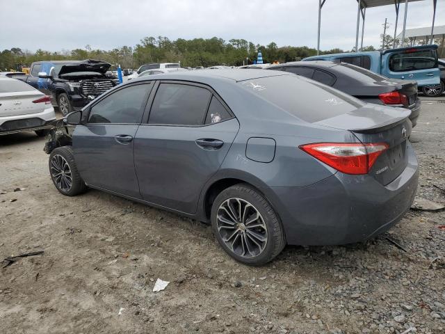 2T1BURHE0EC139298 - 2014 TOYOTA COROLLA L GRAY photo 2