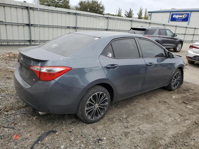 2T1BURHE0EC139298 - 2014 TOYOTA COROLLA L GRAY photo 3