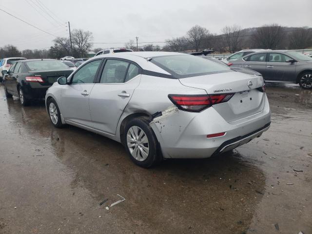 3N1AB8BVXNY254658 - 2022 NISSAN SENTRA S SILVER photo 2