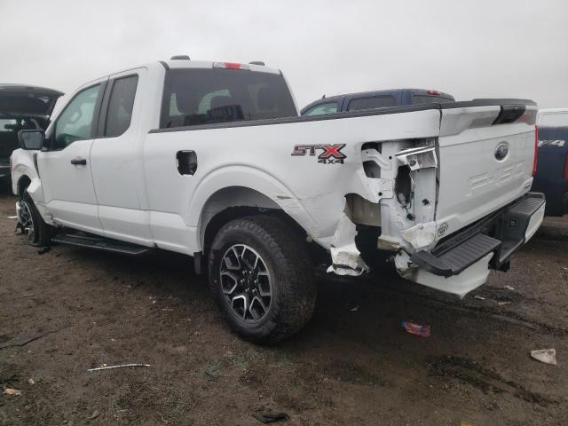 1FTEX1EP5PKE46916 - 2023 FORD F150 SUPER CAB WHITE photo 2