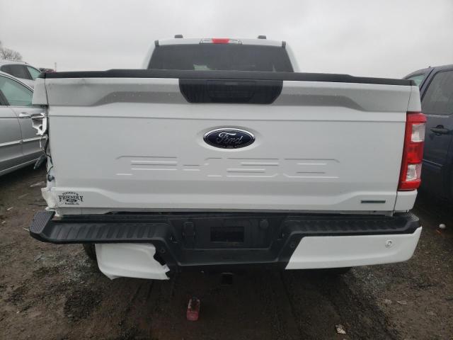 1FTEX1EP5PKE46916 - 2023 FORD F150 SUPER CAB WHITE photo 6