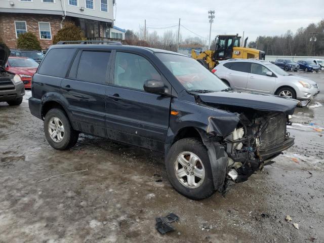 2HKYF18626H563353 - 2006 HONDA PILOT EX BLACK photo 4