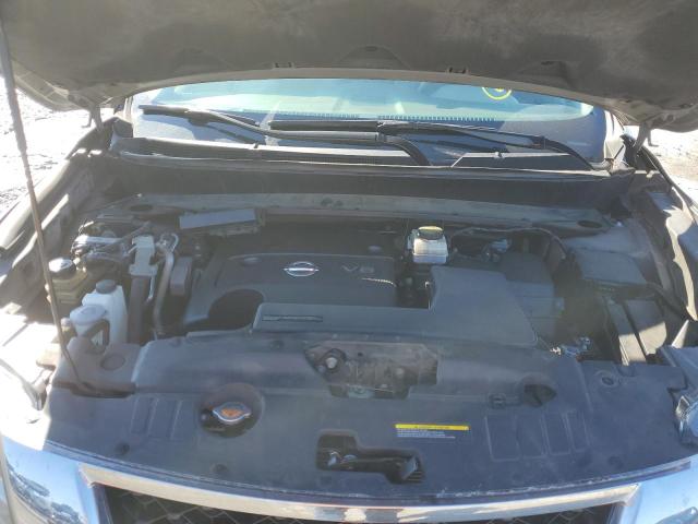 5N1AR2MN0EC706561 - 2014 NISSAN PATHFINDER S GRAY photo 11