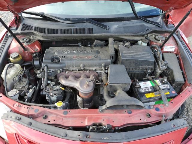 4T1BE46KX9U383263 - 2009 TOYOTA CAMRY BASE BURGUNDY photo 11